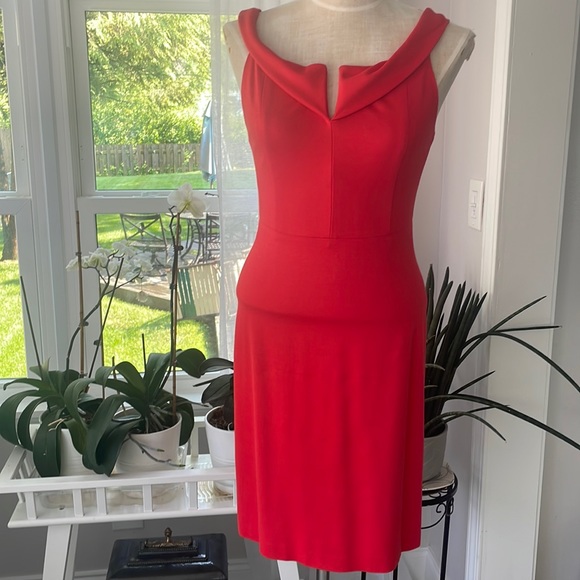 Alice and Olivia red cocktail dress - Picture 2 of 8